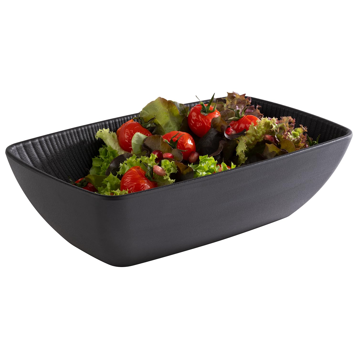 Aps Black 85277 Gn 1/4 Bowl Nero 26.5 X 16.2 Cm Height 7.5 Cm 1.5 Litres