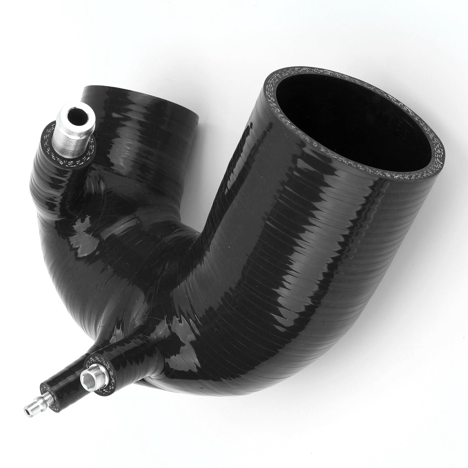 Sostituzione Kit Tubo Flessibile Aspirazione Silicone per Fiat Abarth 500 595 695 1.4L TurboJet 2008-2023(Nero)