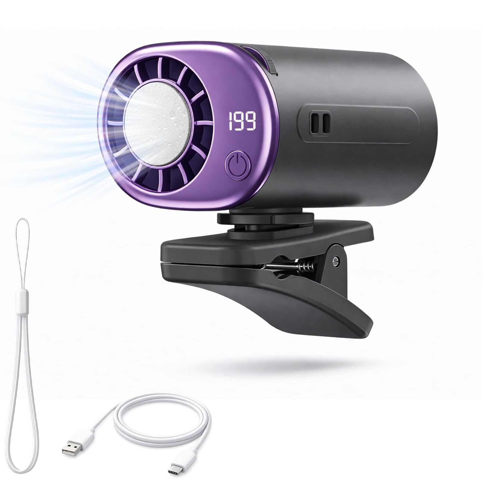 Ventilateur de climatiseur de voiture pour rester au frais sur la route