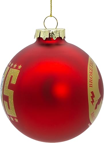 Miniatura 4 de Kurt Adler Elvis Presley® - Adorno de bola de cristal rojo (3.150 in)