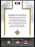 Vista 2 de Marques Colston Card 2007 Gridiron Gear Next Generation Jerseys Jumbo Swatch #21