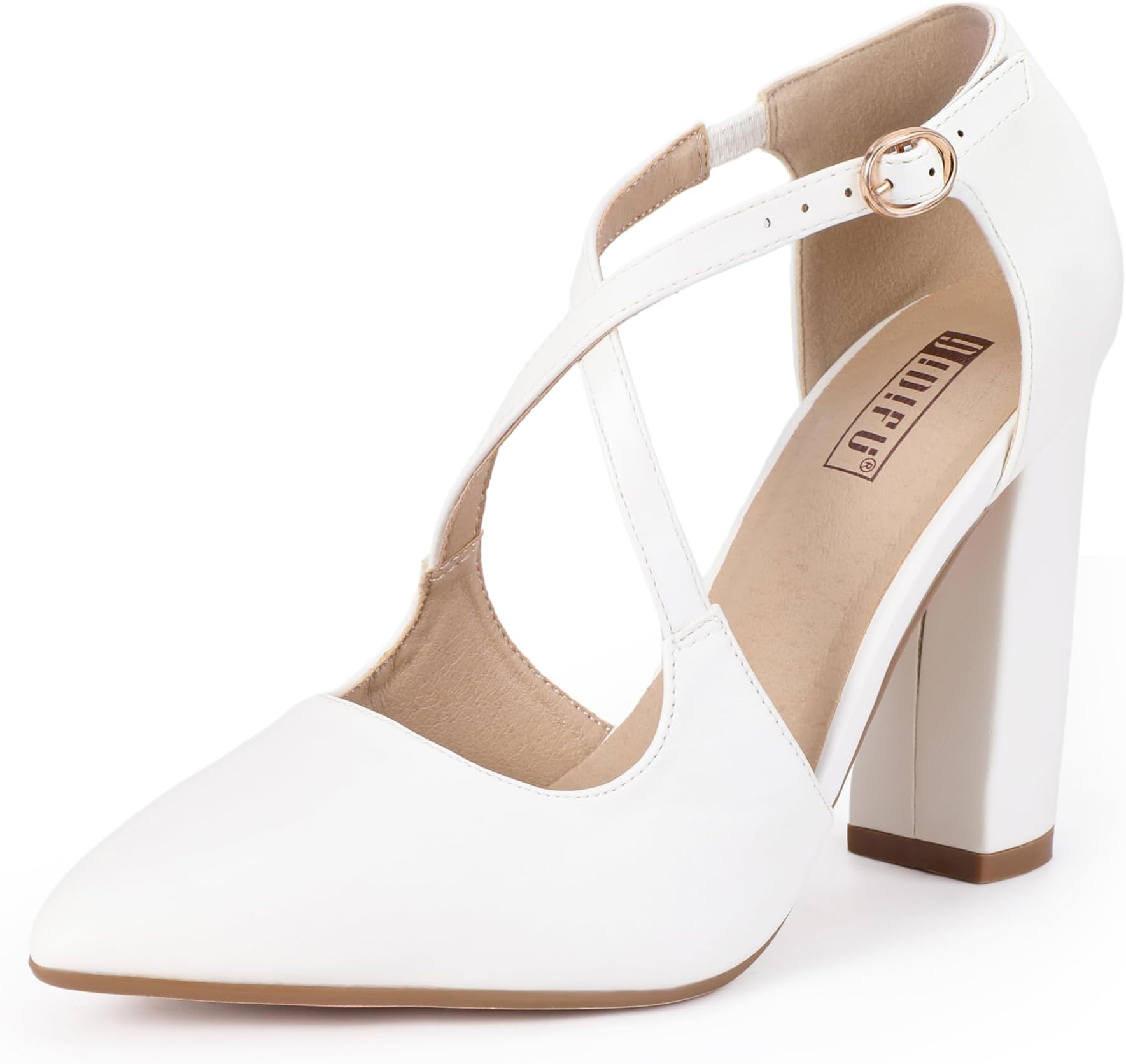 chicago white heel mid