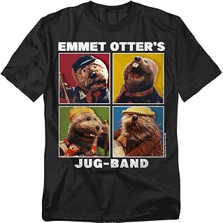 Jim Henson Emmet Otter Jug-Band Squared Unisex Adult T Shirt