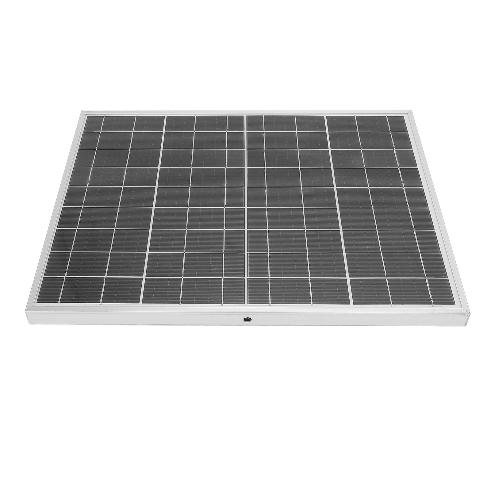 Dpofirs Caricabatterie Solare Monocristallino 15W con Controller 60A