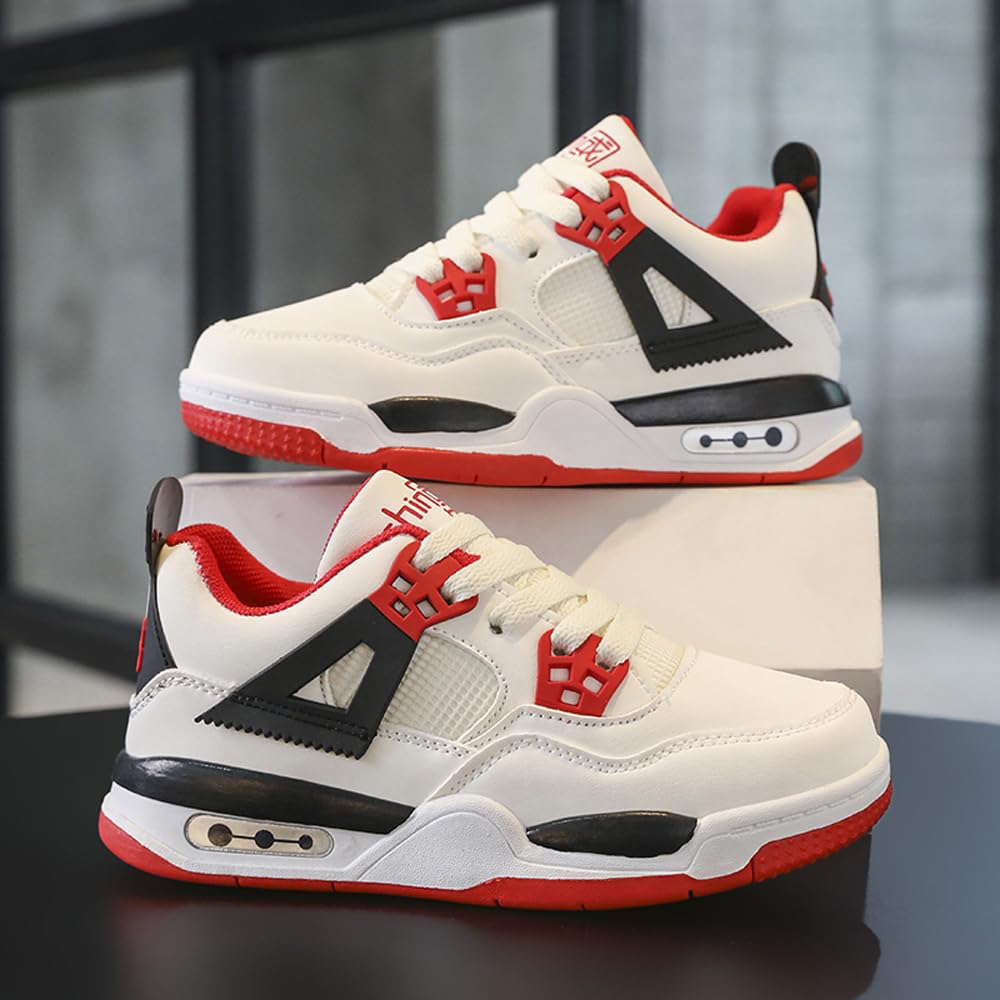 Kinder Basketball Schuhe Sportschuhe Jungen Mädchen Studenten Freizeitschuhe Sportschuhe für Grundschuler
