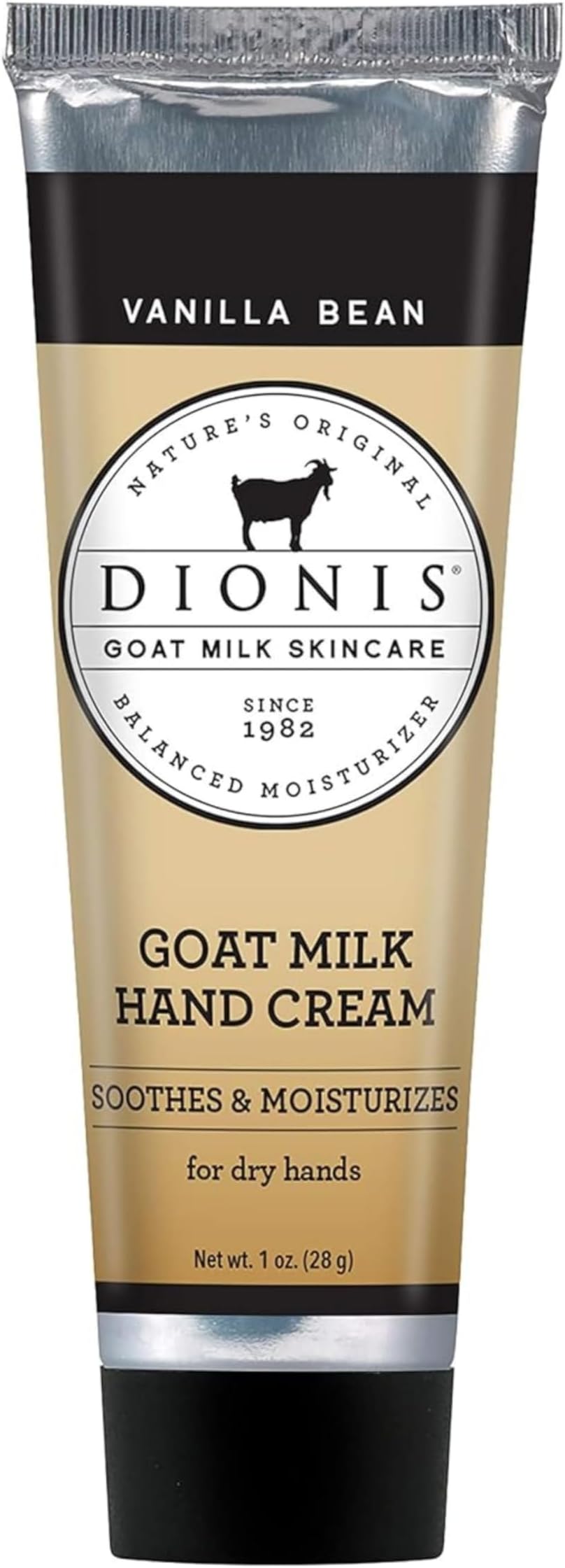 Dionis Hand Cream 1oz Vanilla Bean by Dionis