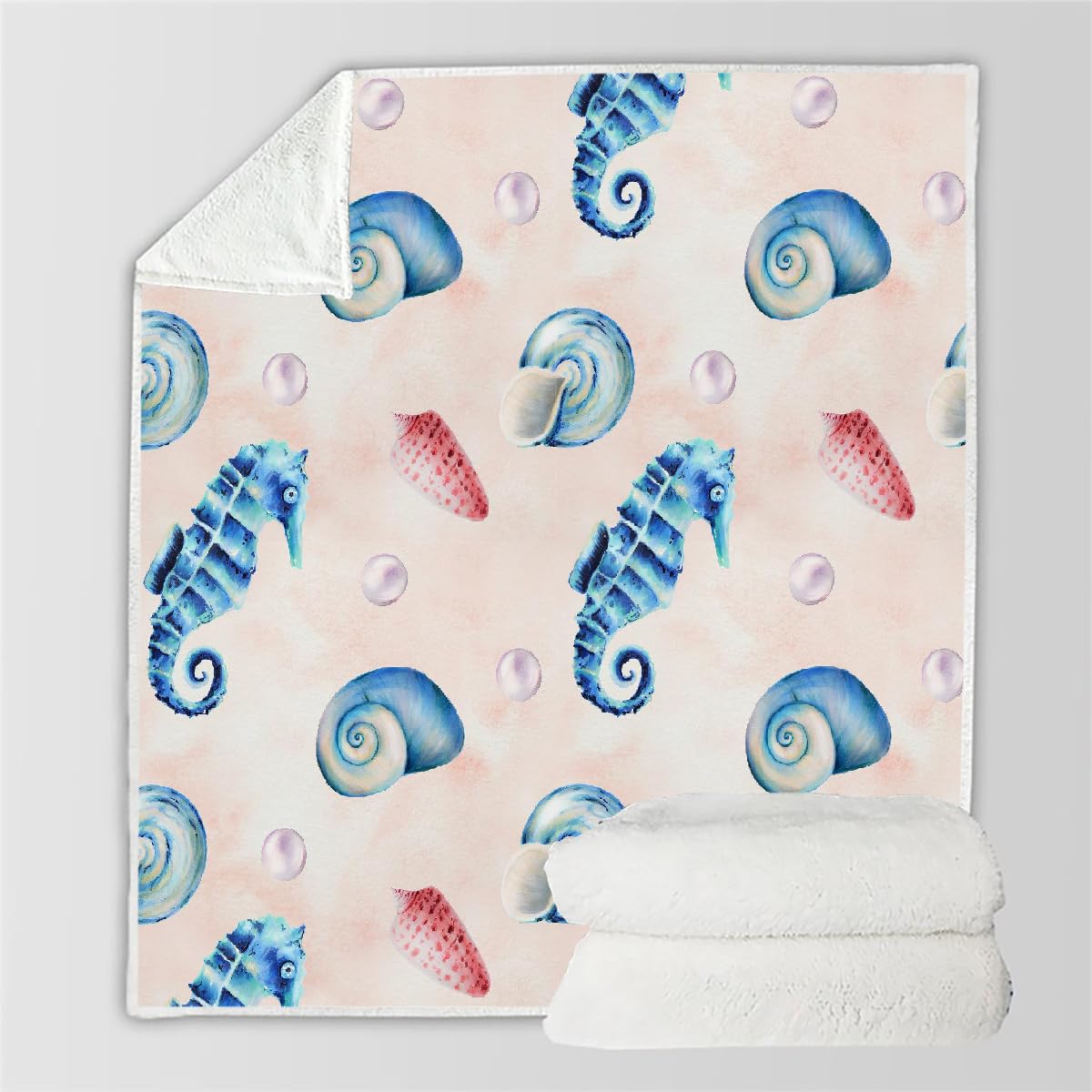 Couverture Polaire Flanelle 130x150 HABEAT Couvertures Océan