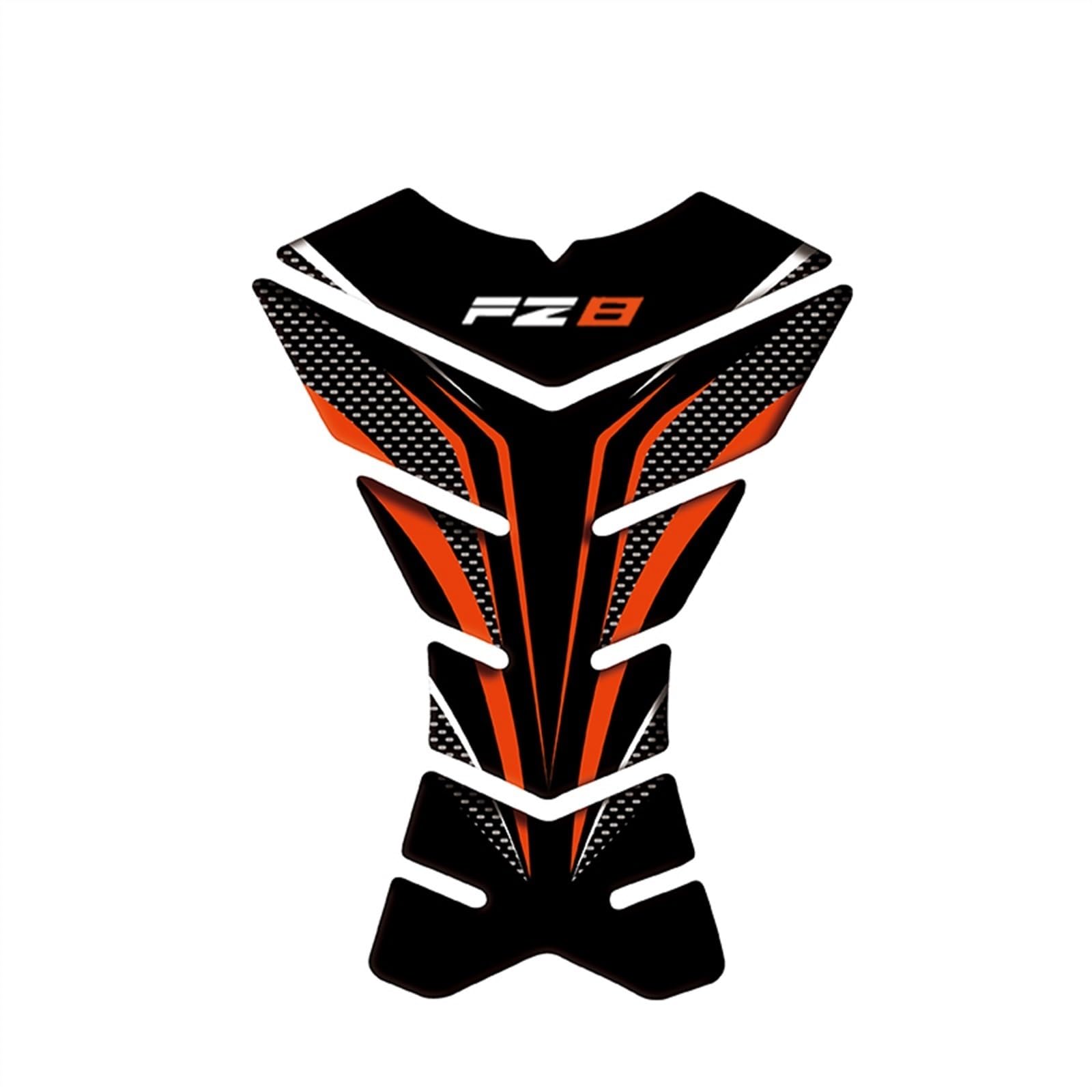 Slimes Color4 Motorcycle Non-Slip Side Fuel Tank Pad Stickers Decals For Yamaha Fz8 Fz8s(Color4)
