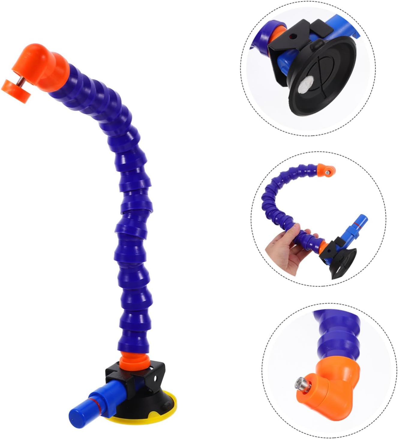 Cup Kit with Gooseneck Flexible Hand Pump Tool for Quick Paintless Fixing Without Scratching for Dent Removal