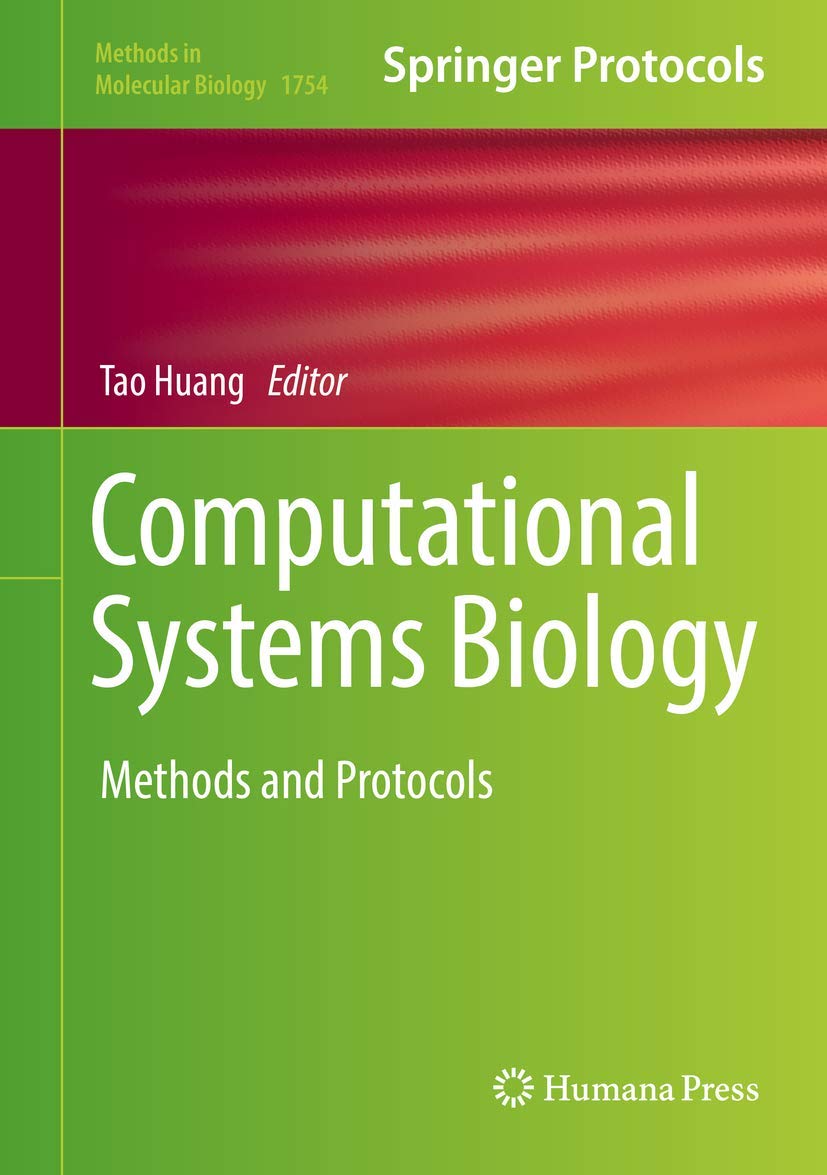 Computational Systems Biology Methods and Protocols