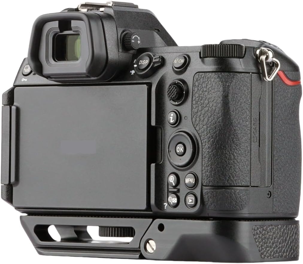 Camera Grip for Nikon Z6III – Aluminum Alloy Side Handle with Arca-Swiss Plate & Quick-Release Battery Door, for Video/Vlogging/Stable Shooting
