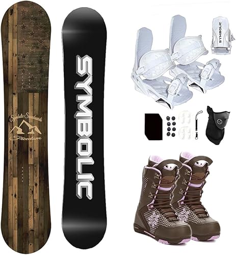 Miniatura 5 de Symbolic Freedom - Paquete de snowboard y fijaciones y botas para mujer