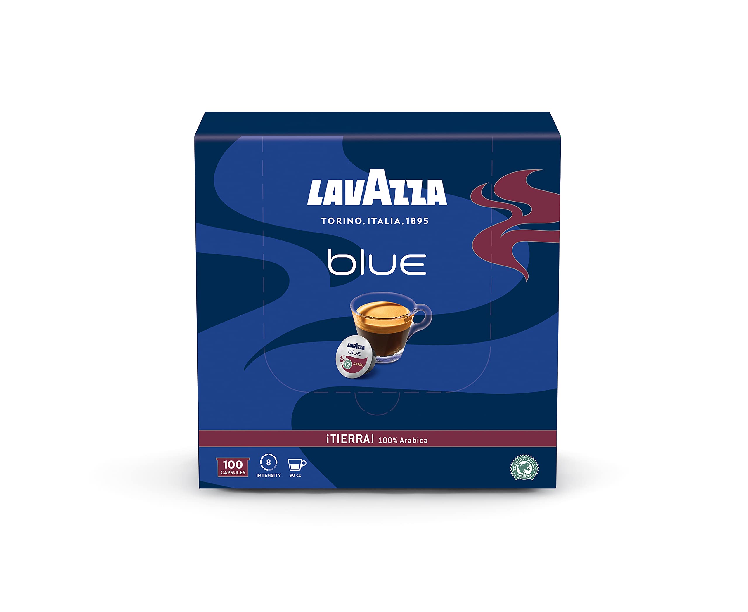 Caffe.com - Lavazza(R) Oryginalne kapsułki do kawy Lavazza Blue ¡Tierra! - 100 kapsułek