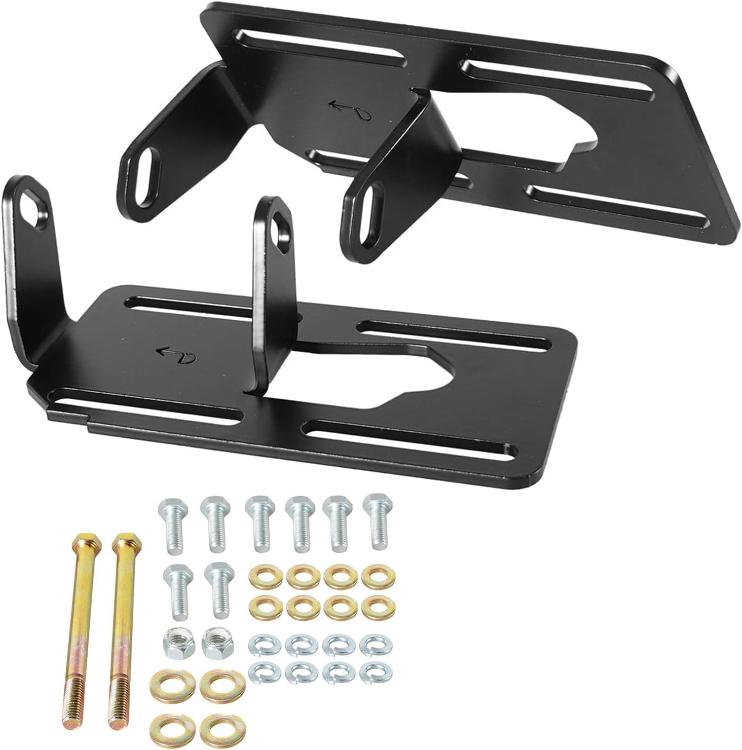 LS Conversion Engine Swap Mounts Replacement for 1973-1998 Square Body / OBS Chevy GMC Truck 2WD/4WD Adjustable Swap Motor Conversion Bracket for C10 C1500 K1500