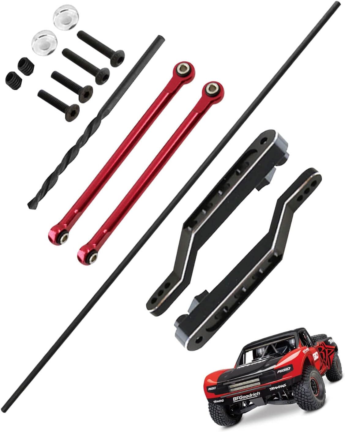 RCMYou Rear Sway Bar RC Car AntiSway Bar AntiRoll Mount