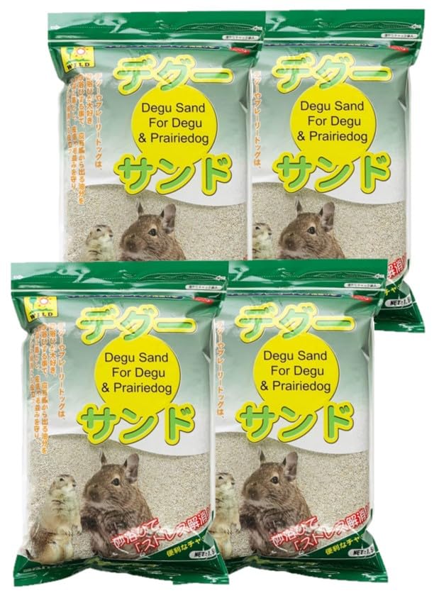 Amazon | 三晃商会 デグーサンド 1.5kg ×4個セット | ノーブランド品