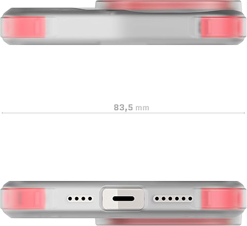 Miniatura 7 de Ghostek Covert - Funda transparente para iPhone 15 Pro Max, compatible con Apple MagSafe, fusión de silicona, ajuste delgado, a prueba de golpes