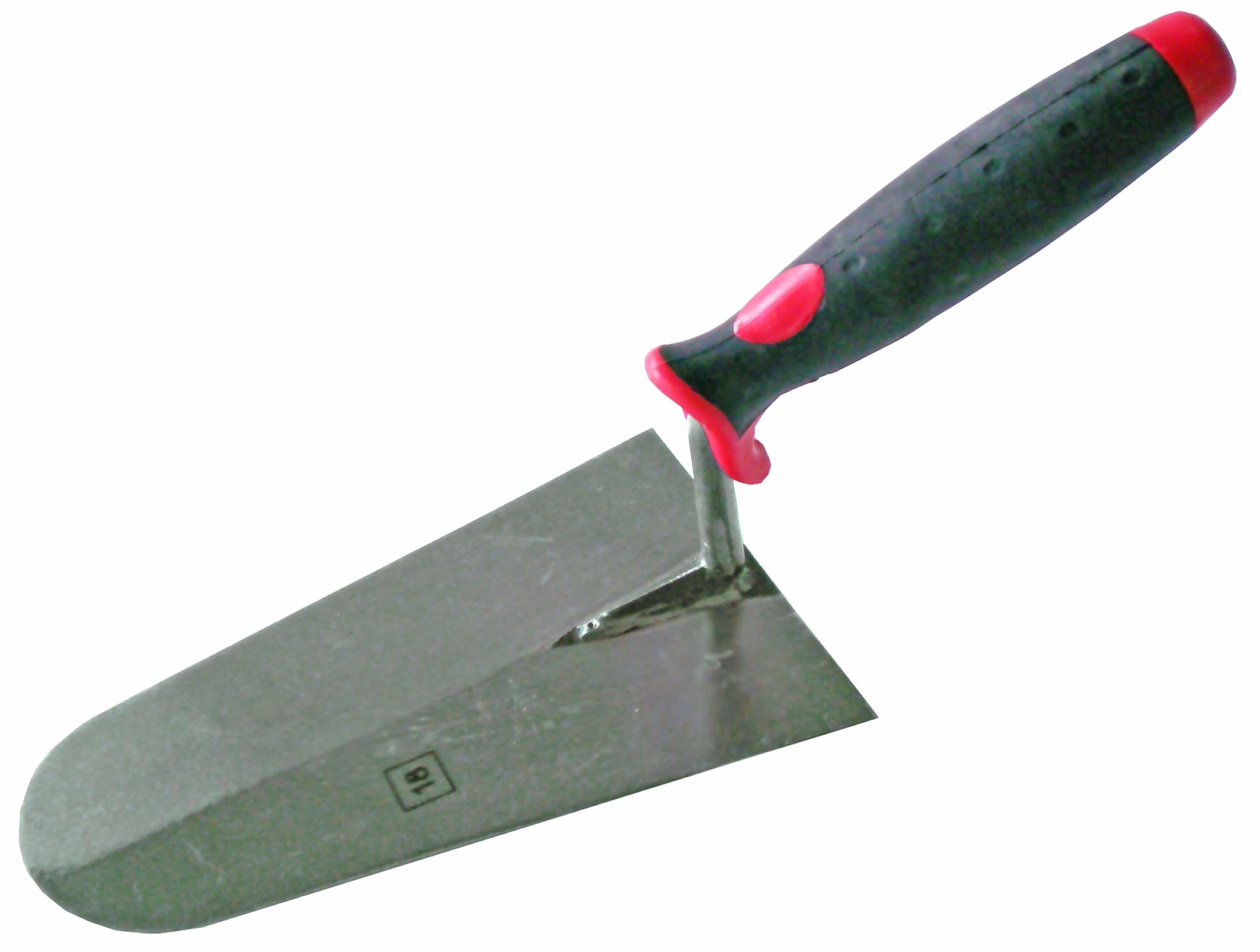 Truelle légère Nespoli avec manche en caoutchouc - 18 cm