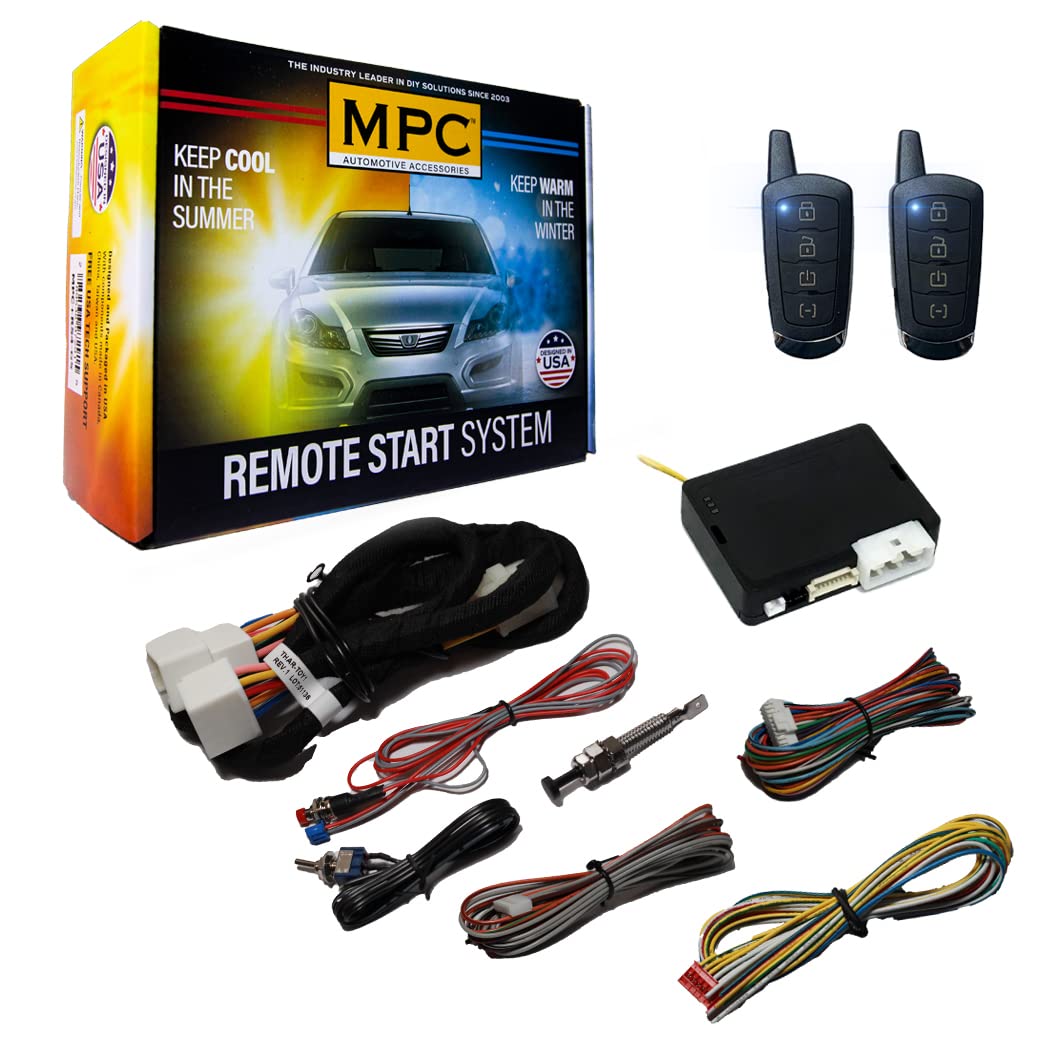 MPC Remote Start Kit For 2012-2015 Honda Civic - 2-Way LCD System With T-Harness, Preloaded Firmware - View #11