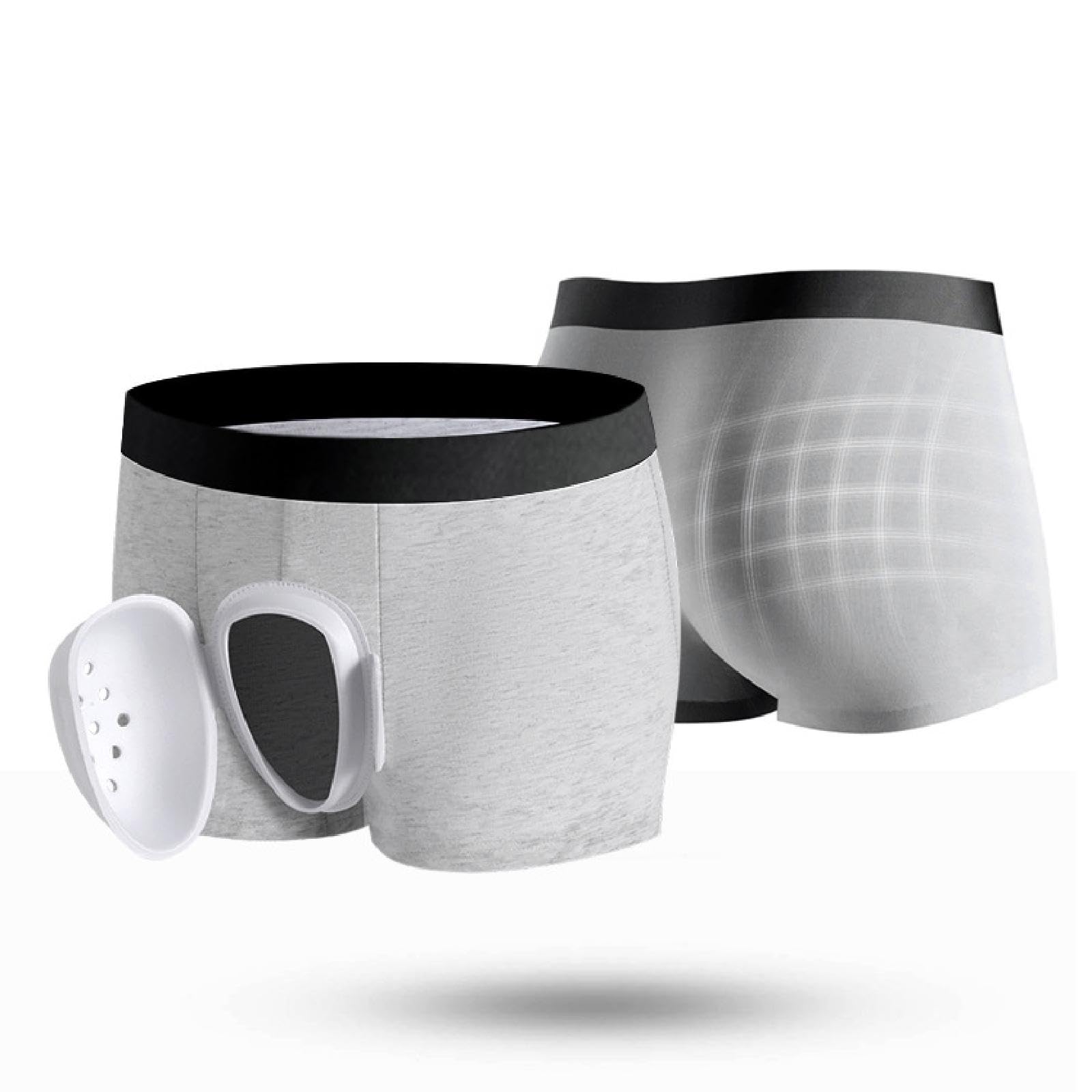 Enakshi® Circumcision Protective Underwear for Men | Soft Cotton, EVA & Polyester Fabric | Hemispherical Protective Cover to Reduce Friction & Moisture | Breathable 9-Hole Design-image-13