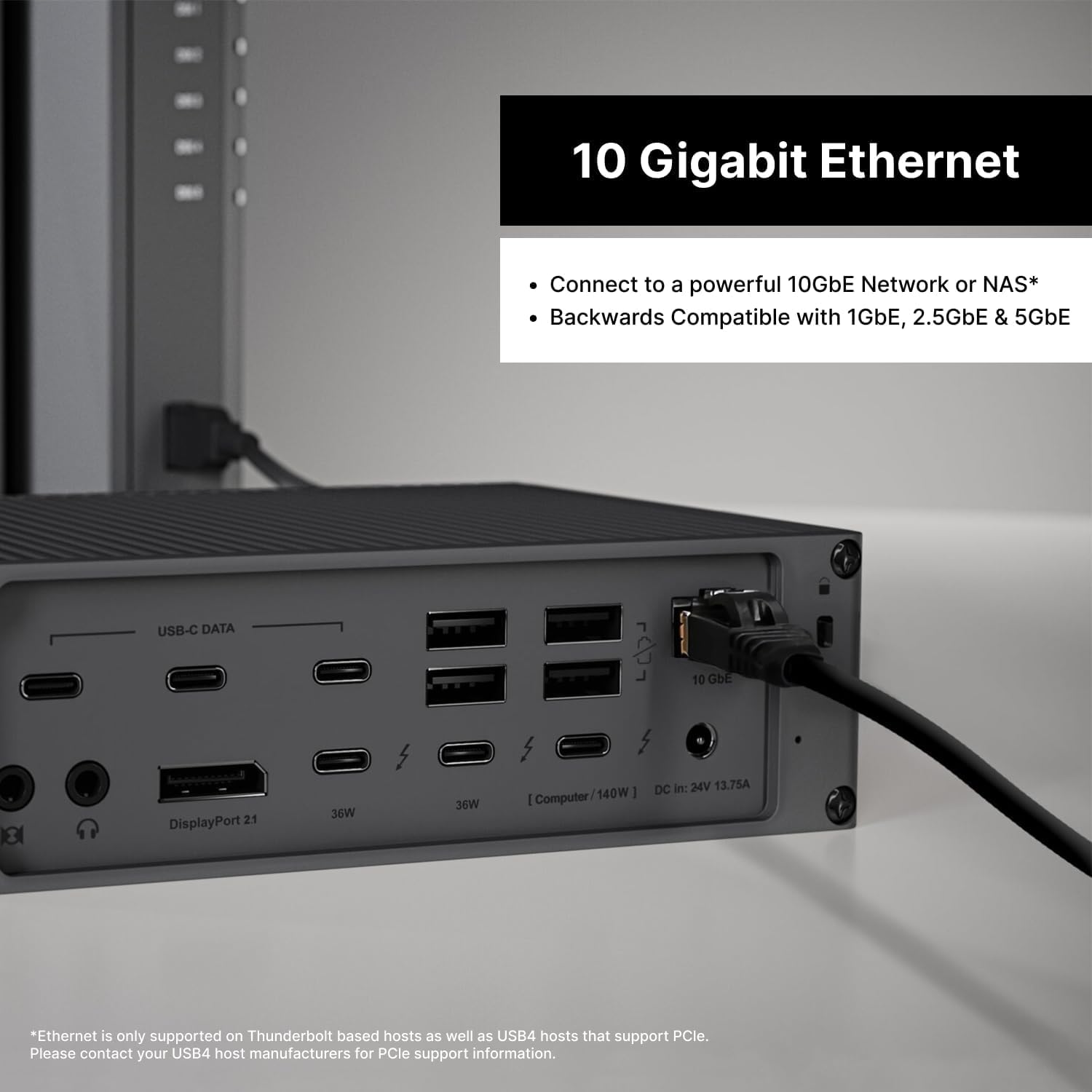 TS5 Plus+ - Thunderbolt - Station 5 Plus with 1m - Thunderbolt 5 Cable