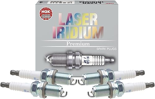 NGK - Juego de 4 bujías de iridio láser para Acura CSX RSX Honda Civic S2000 L4