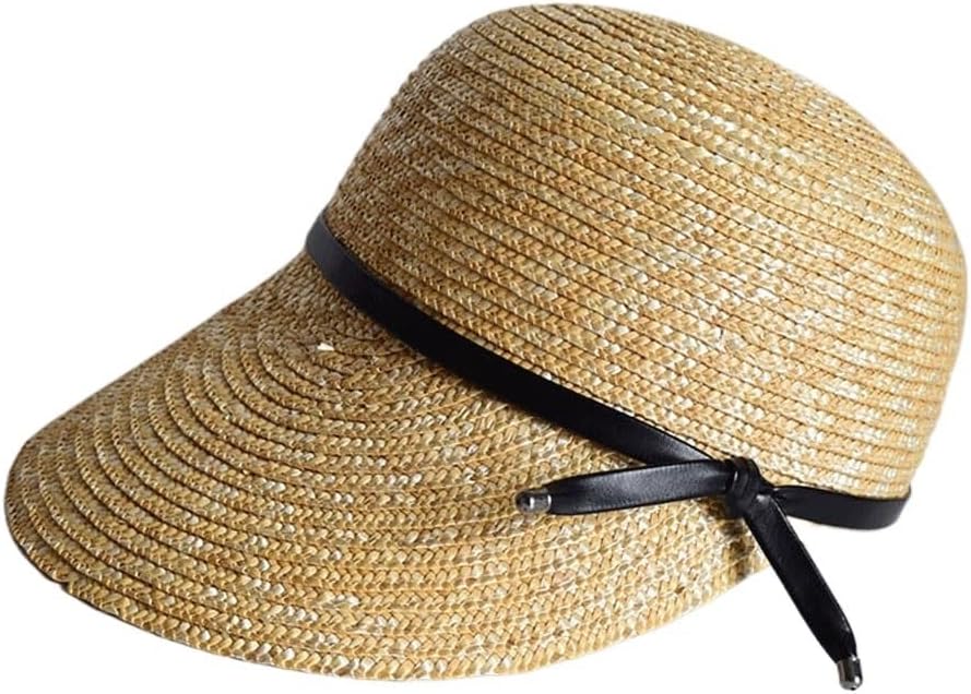 Leather Stripe Baseball Hat Equestrian Hat Women's Shopping Sunshade Hat Hat