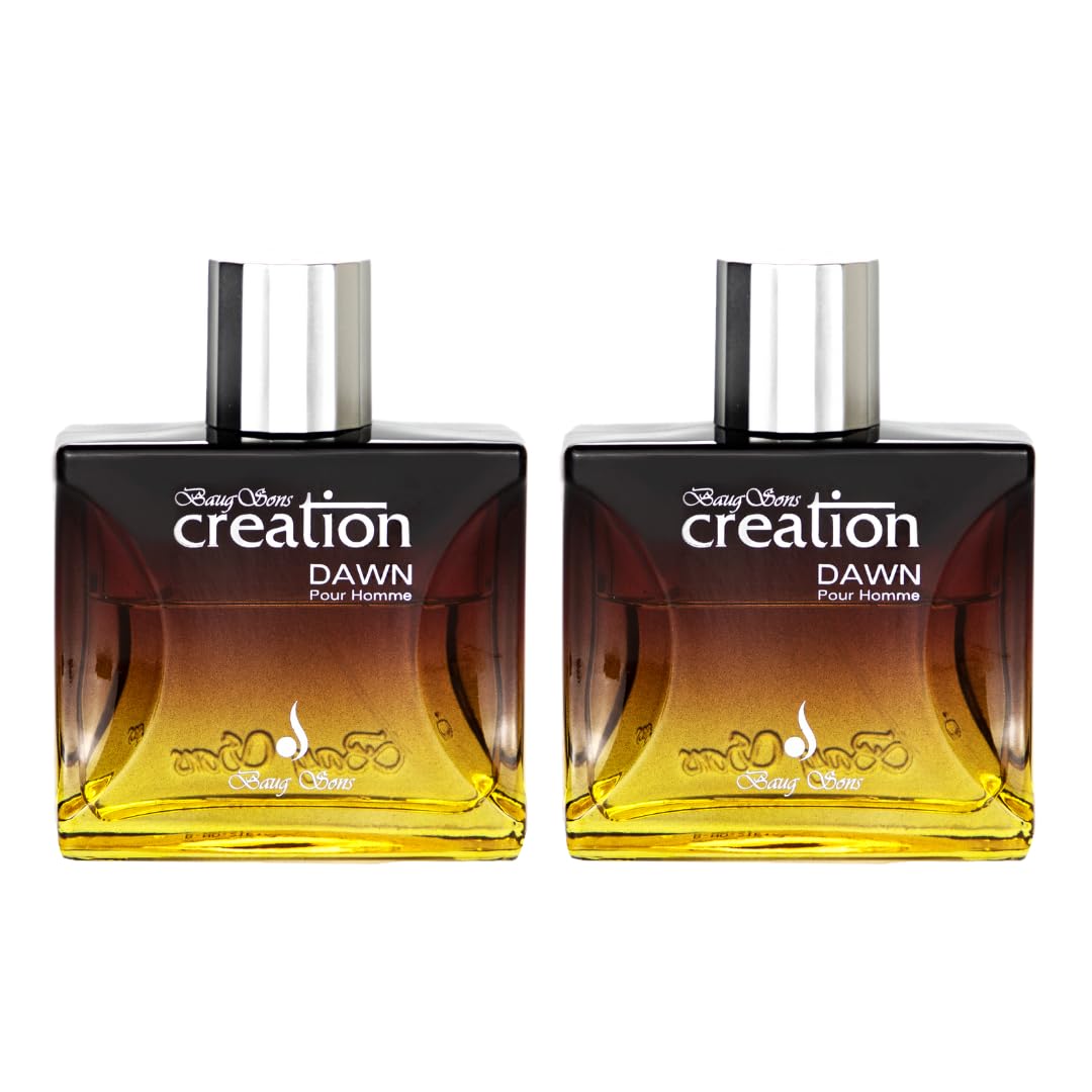 Baug Sons Creation Dawn EDP 100 ML | Premium Perfume For Men | (Pack of 2)