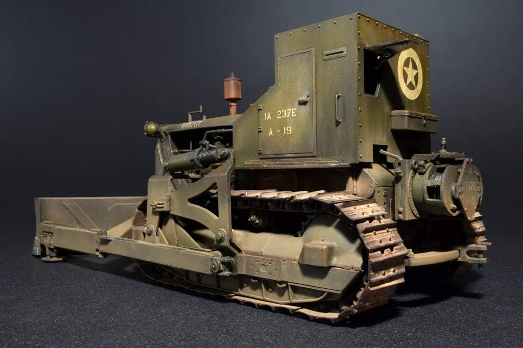 MiniArt Models U.S. Armoured Bulldozer Model Kit (1:35 Scale)