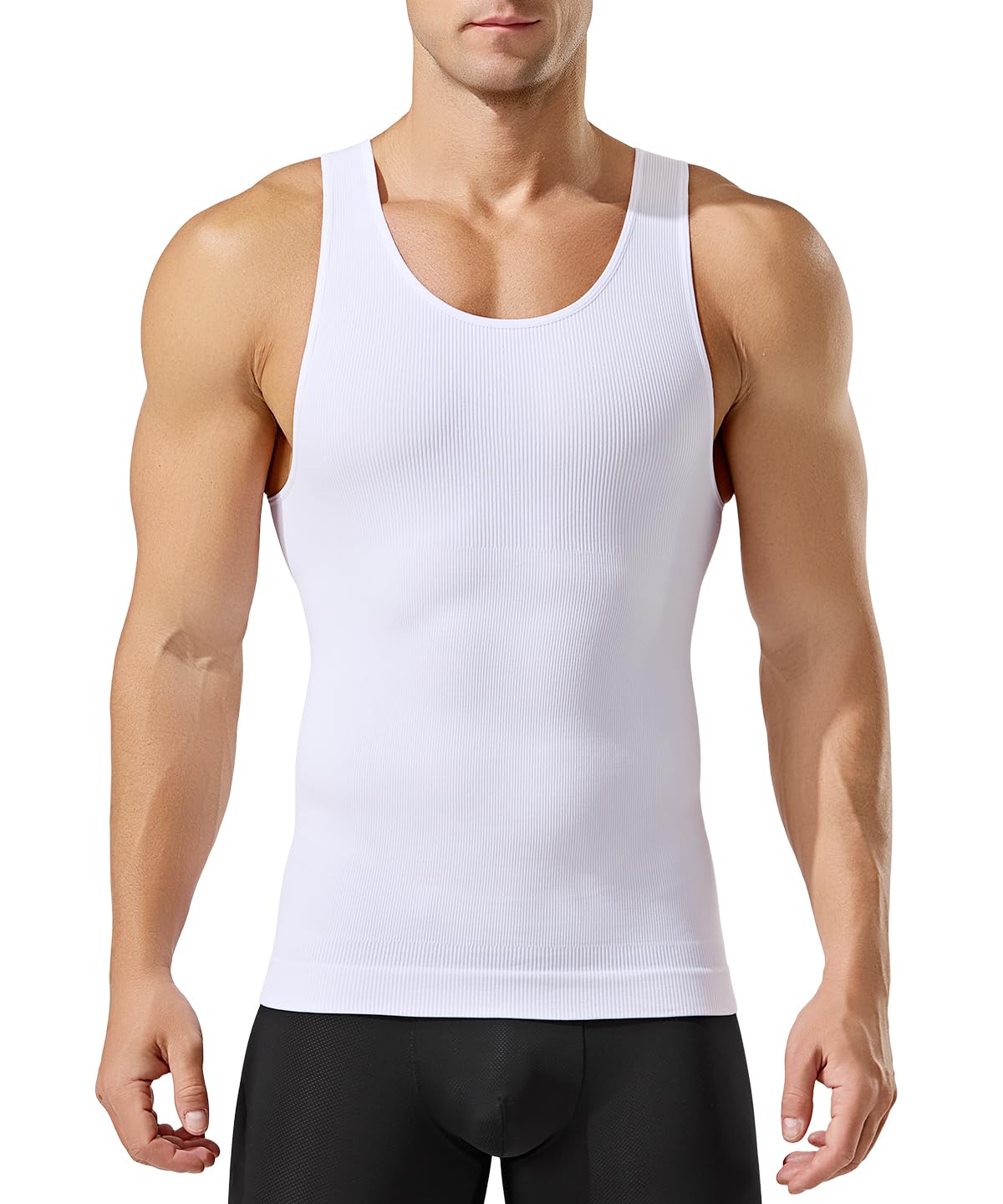 Arjen Kroos Débardeur de Compression Homme Gainant Shape Power Sous-Vêtements