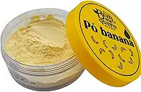 Pó Facial Banana Translúcido Finalizador Efeito Matte Longa Duração Maquiagem Controla Oleosidade, Sela a Make, Reduz Brilho e Poros, Sem Marcar