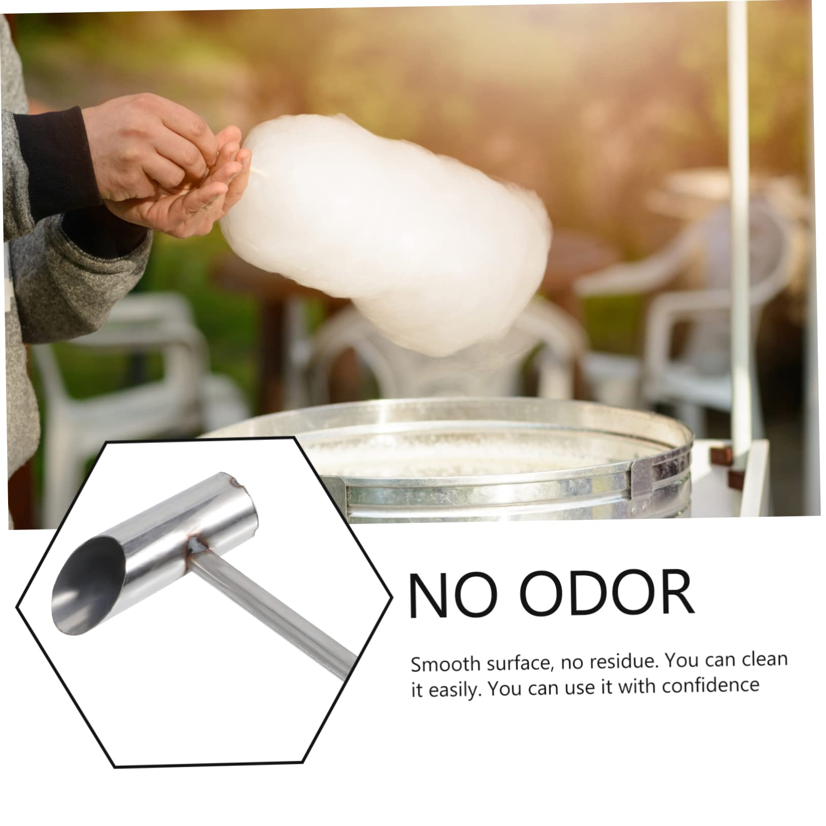 Cabilock Cuchara Medidora para Alimentos Ideal para Azúcar De Malvavisco y Cocina Resistente Al Desgaste