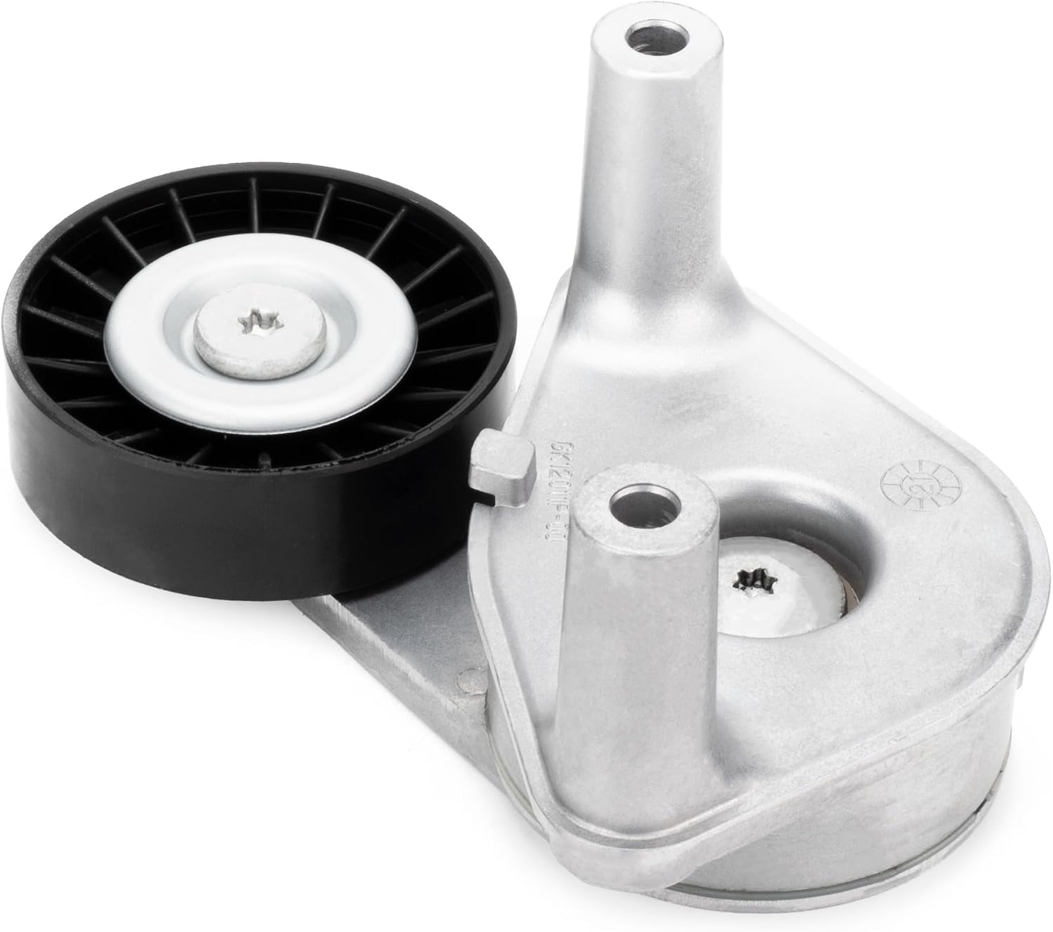 Belt Tensioner Assembly with Pulley Compatible with Hyundai Sonata 1999-2005, Santa Fe 2001-2006, Tiburon 2003-2008, Tucson & Kia Magentis, Sportaage, Optima, Replace# 38149, 2528137120