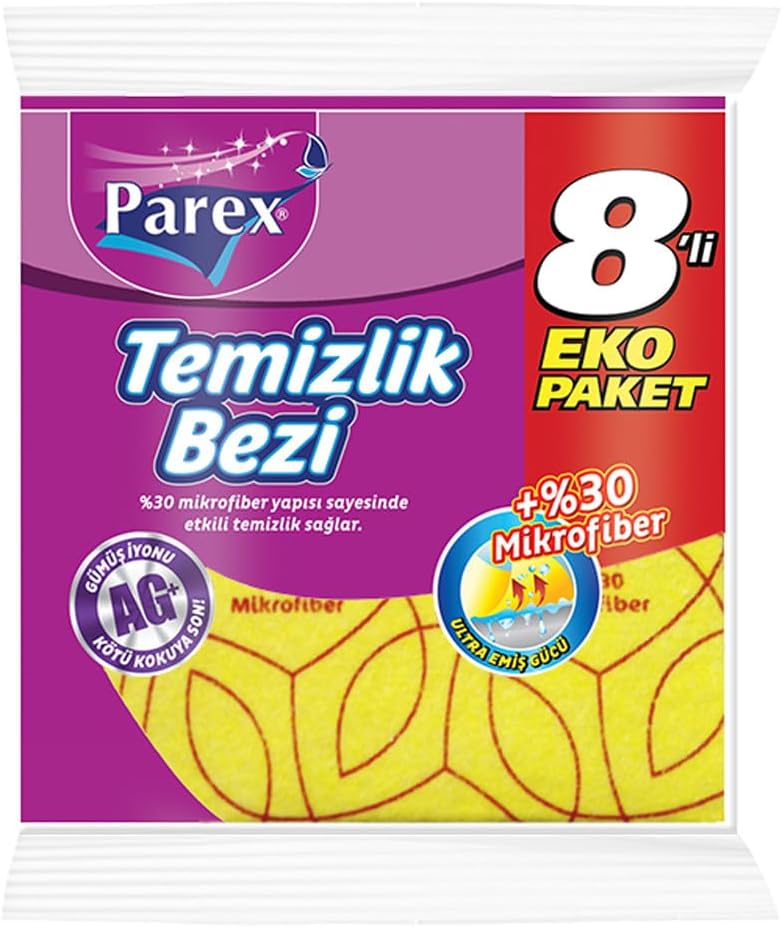 Parex (%30 Mf) Temizlik Bezi 8'li