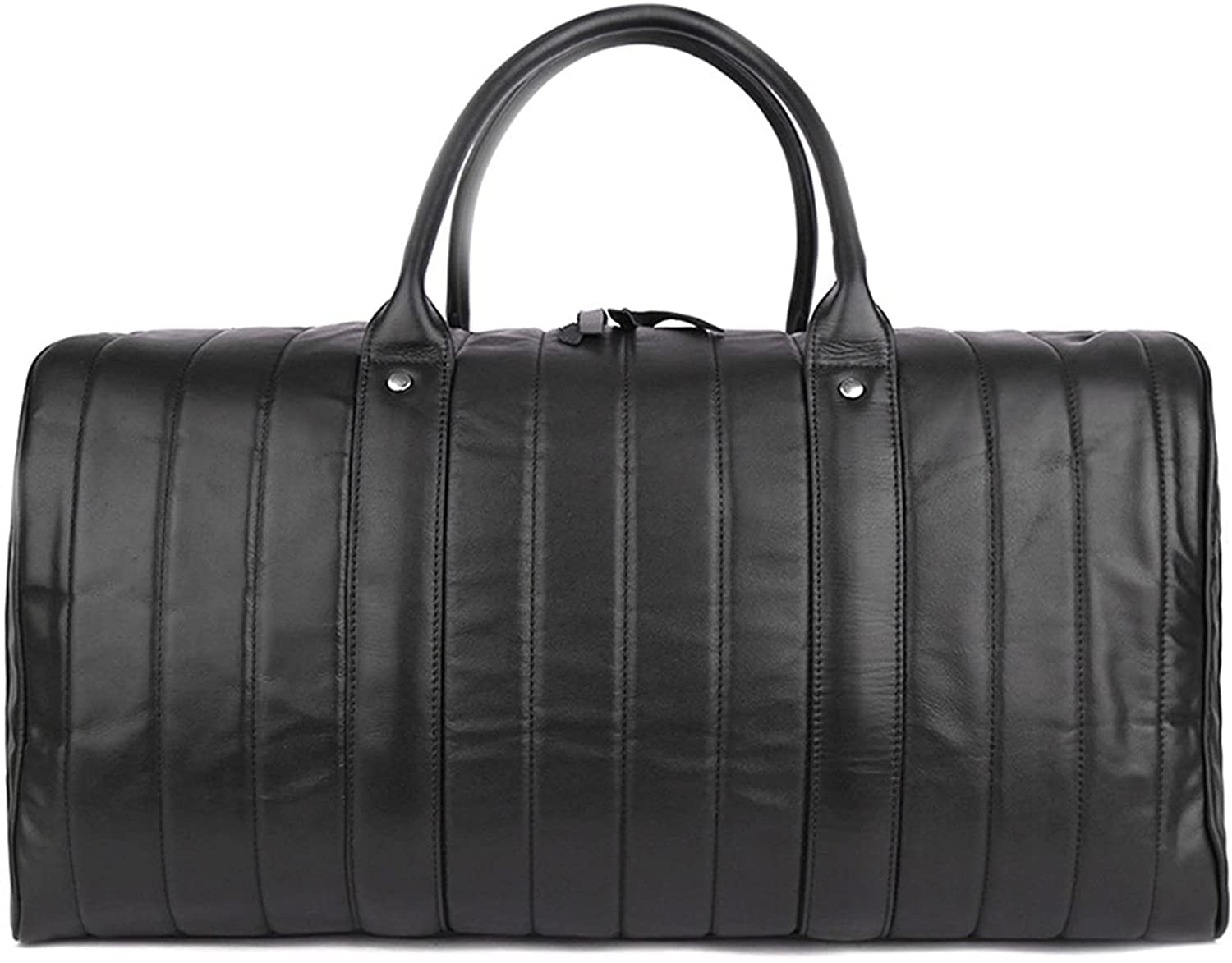 CcacHe Vintage Leather Travel Duffle Bag Weekender Overnight Tote Bag Luggage Shoulder Crossbody Handbag