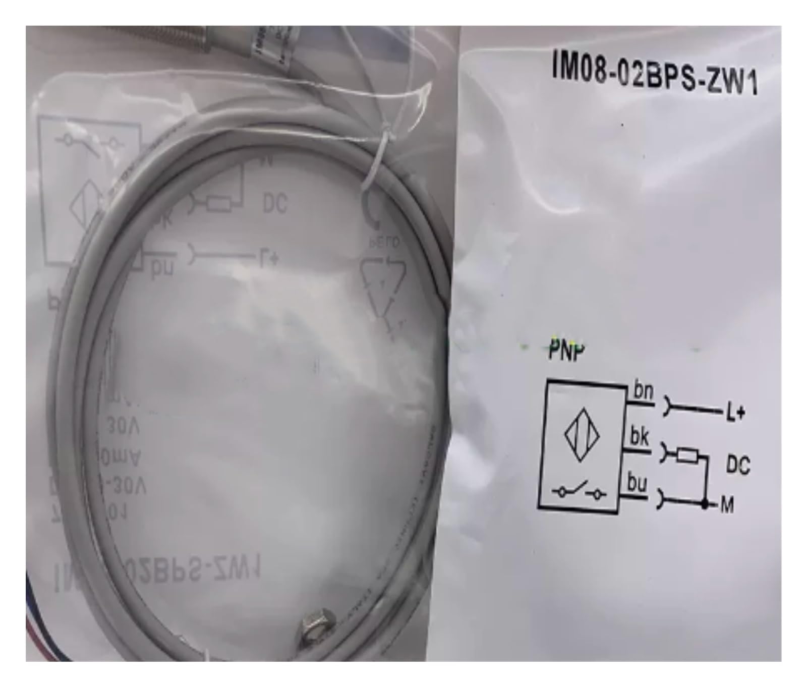 YWZVBSDCS IM08-02BPS-ZW1 proximity switch sensor