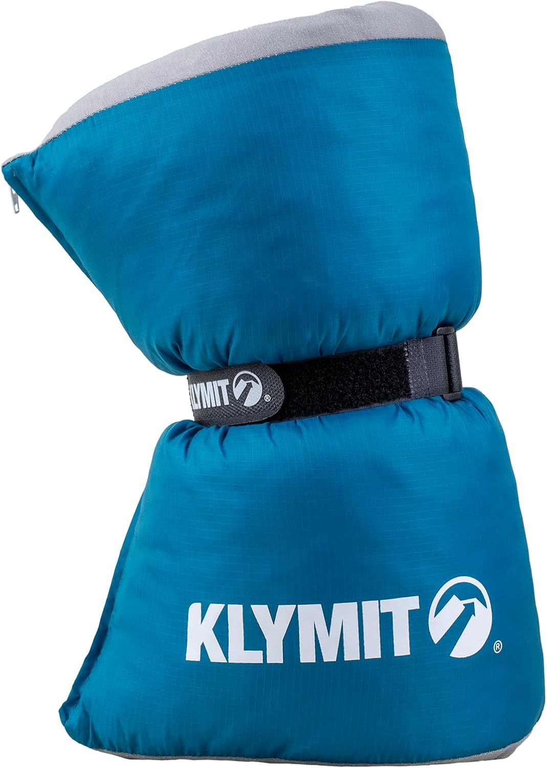 Klymit Drift™ Base Camp Pillow | Lightweight and Versatile Travel Pillow with a Memory Foam and Gel Fiber Core | Blue