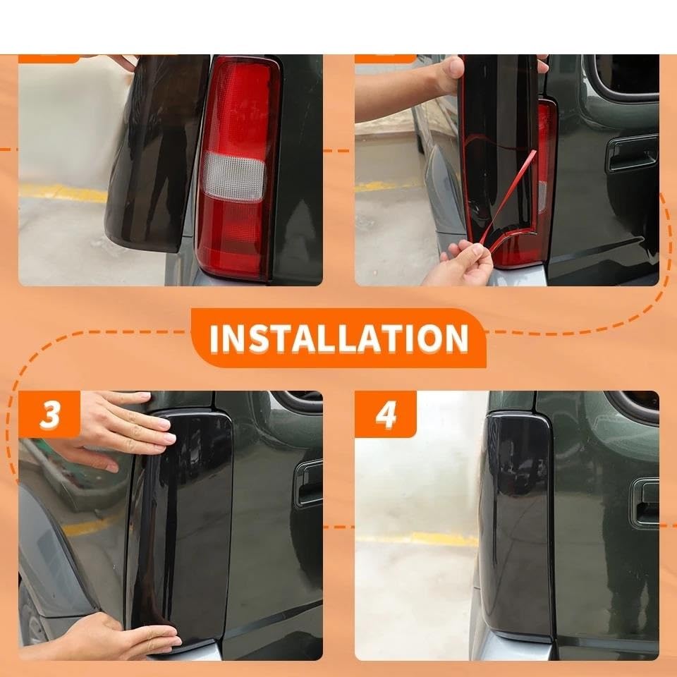 Feu arriere Suzuki Jimny couvercle lentille de decoration pour excursion et raid