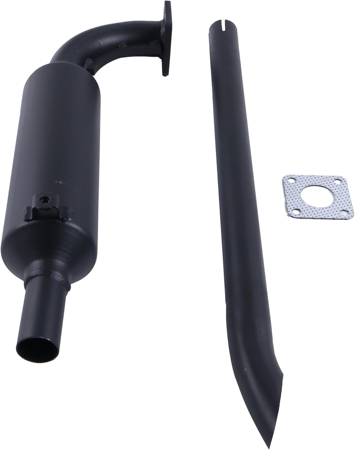 DVPARTS Muffler and pipe W/Gasket 15751-12010 67800-53410 Compatible with Kubota B1550 B1750 B5200 B6200 B7200 B7200E B7200D B7200HSTD B7200HSTE
