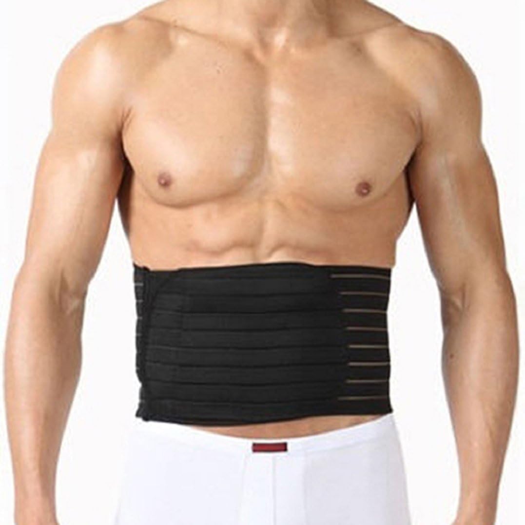 Polytree Men's Waist Cincher Band Girdle Belt Tummy Fat