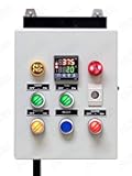 PCO204 Control Panel For Powder Coating Oven, w/Light and Fan Control (240V 30A 7200W)