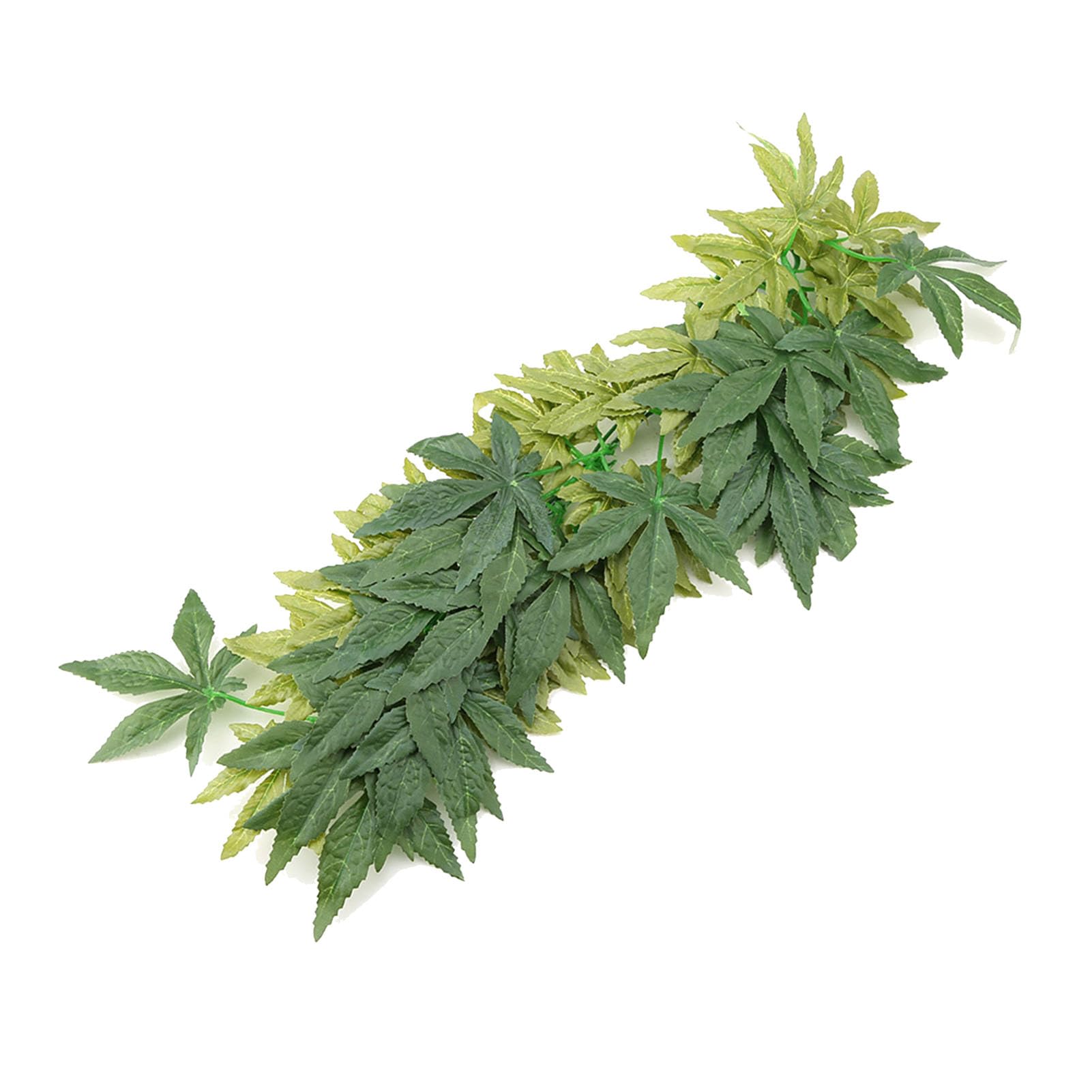 Tnfeeon Piante Acquatiche Artificiali con Ventosa per Acquario, Decorazioni per Piante in Plastica per Acquario Decorazioni per Terrari per (20 pollici 50 cm)