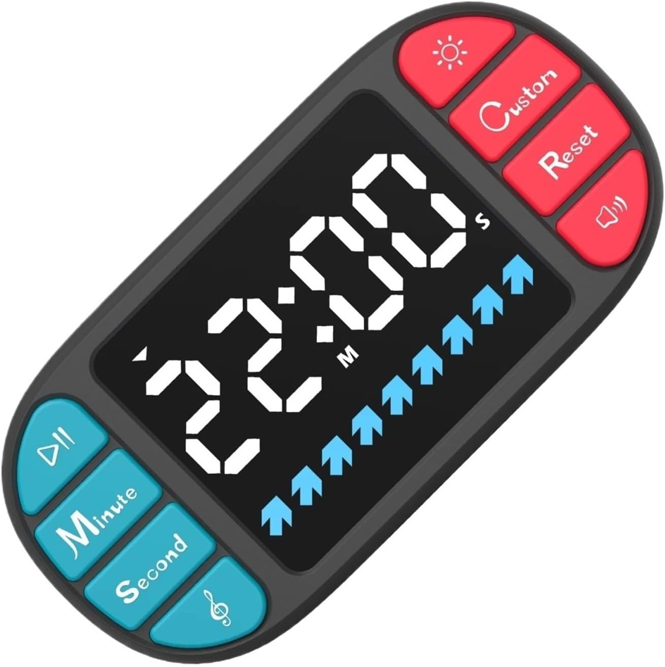 Multifunction Digital Timer for Kitchen Tools, Cooking, Shower & Stopwatch(6226-White)
