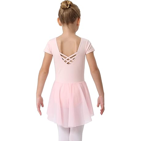 Long Sleeve Ballet Tutu Leotard Dress for Toddler Ballerinas