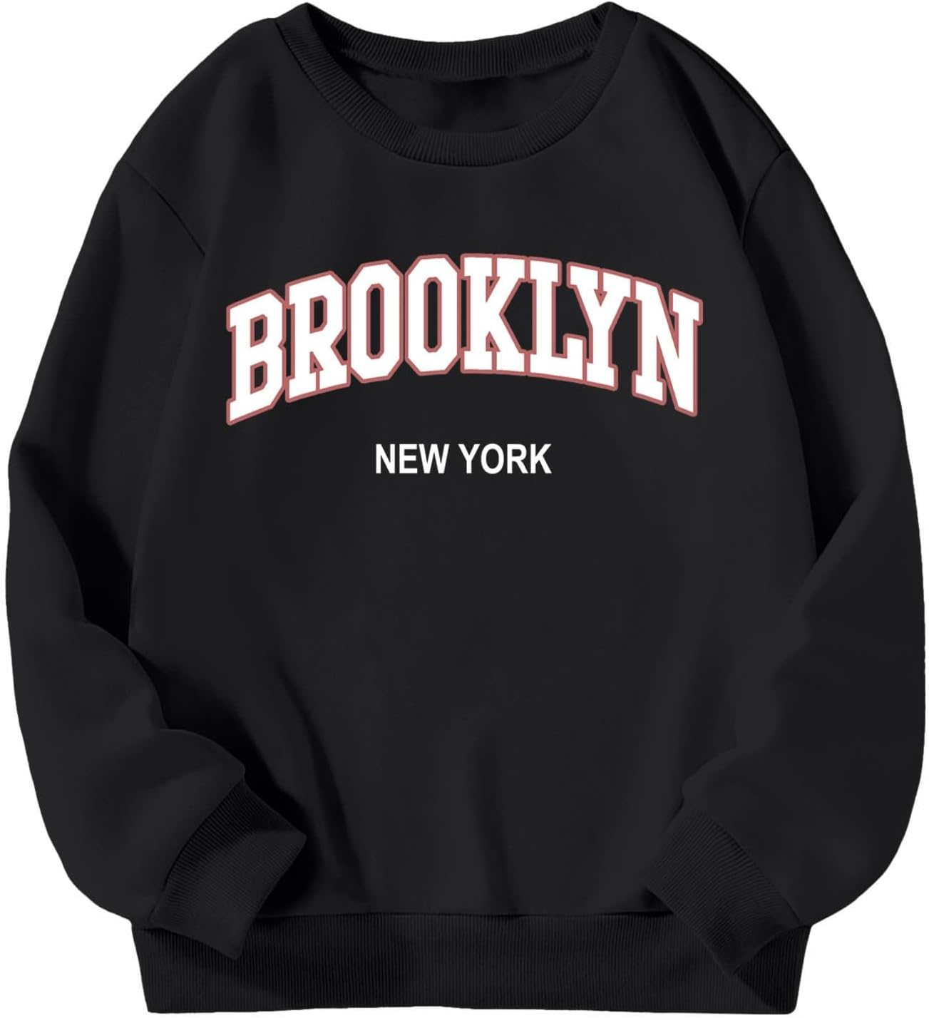 Girls Brooklyn Sweatshirts Hoodies New York Print Long