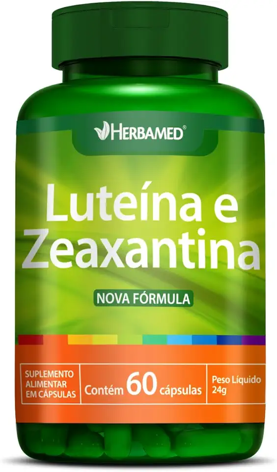 Luteina + Zeaxantina - 60 Cápsulas - Herbamed, Herbamed