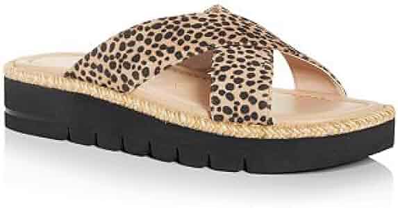 Amazon.com | Stuart Weitzman Womens Brown Animal Print 1/2