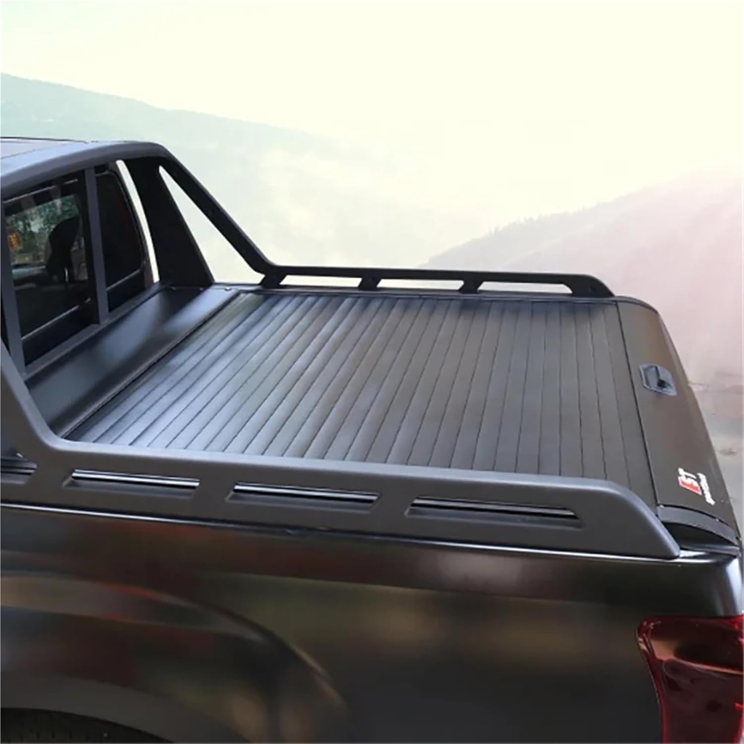 Roller Lid Truck Pick Up Bed Cover Tonneau Cover Electric Aluminium Alloy Compatible with Chevrolet/Toyota DMAX for F150 Accessories Pickup