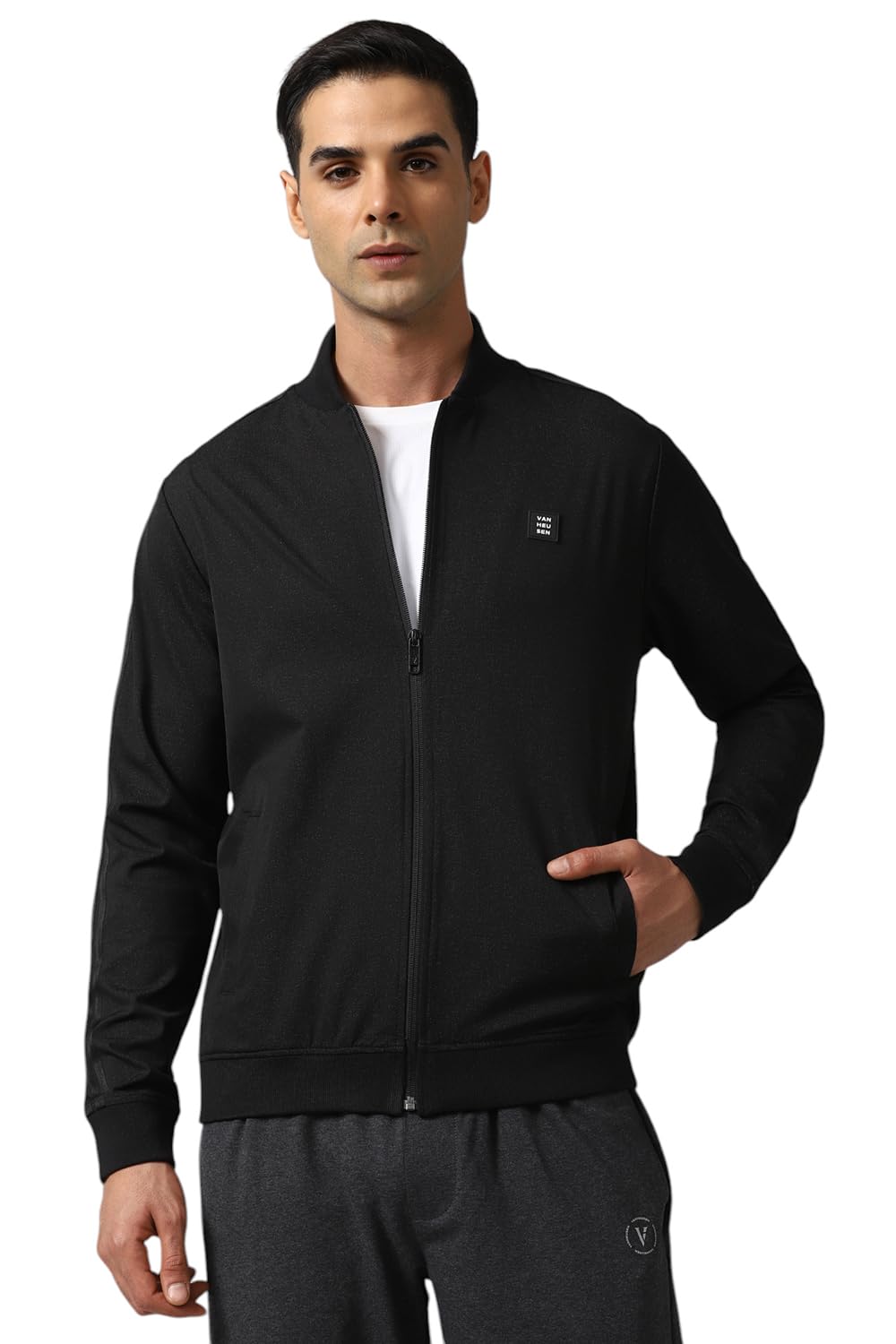 van heusen Cotton Blend Men's Standard Length A-Line Coat-picture-21