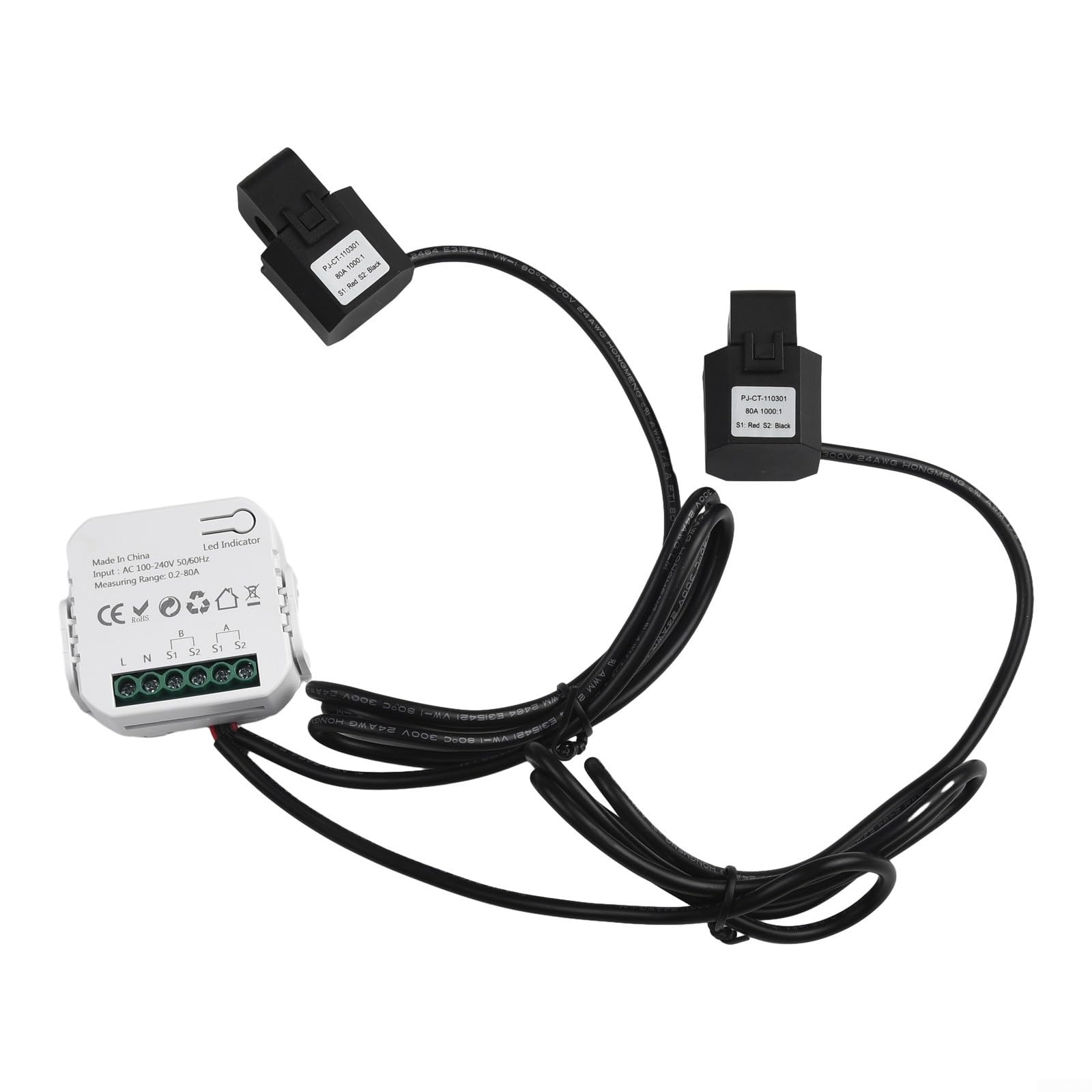 Smart Contatore di energia a 2 canali bidirezionale WLAN per tuya Smart (2